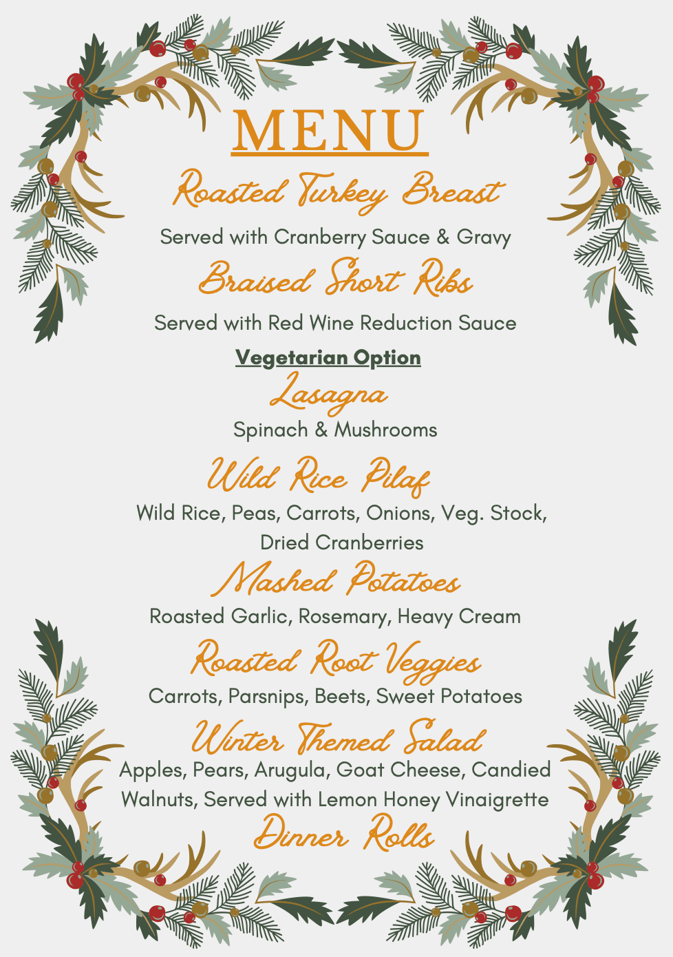 Holiday Celebration Feast