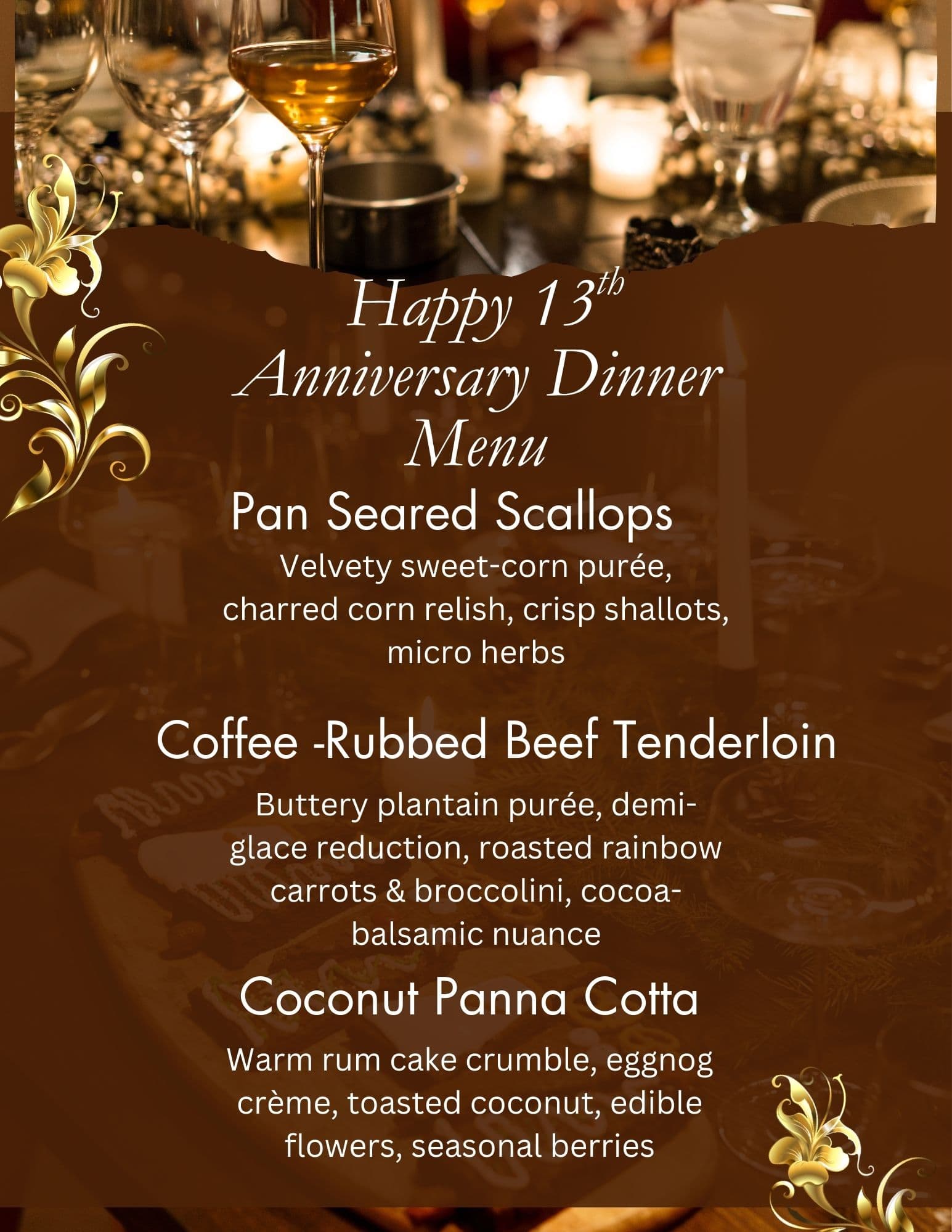 Anniversary Dinner